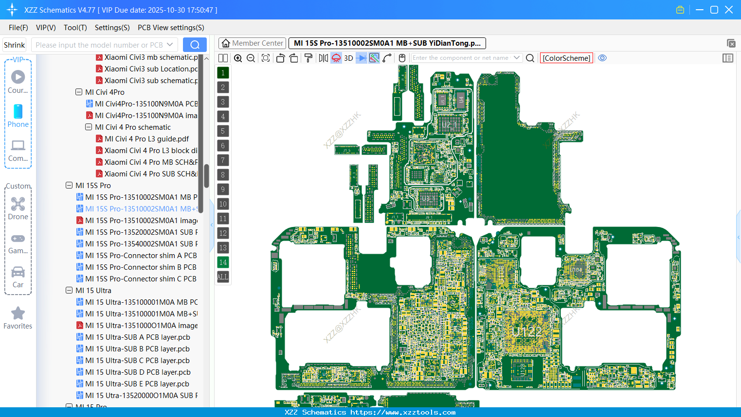 Xiaomi MI 15S Pro-13510002SM0A1 MB+SUB bitmap